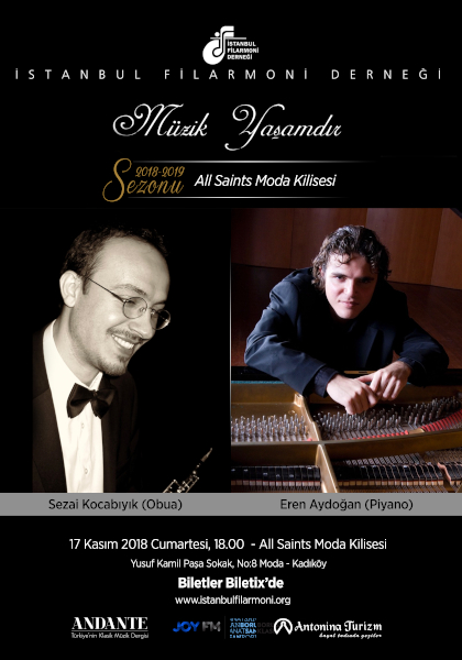 17 Kasım 2018 Konseri
program kitapçığı