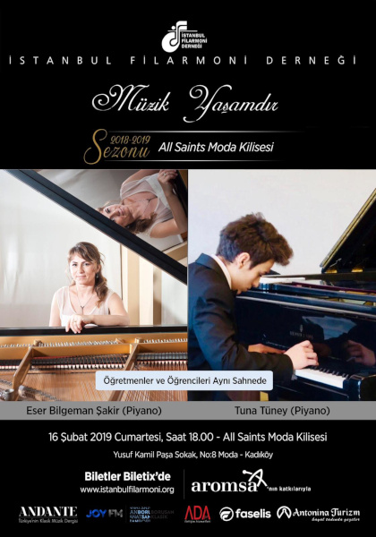 16 Şubat 2019 Öğretmenler ve Öğrencileri Aynı Sahnede
program kitapçığı