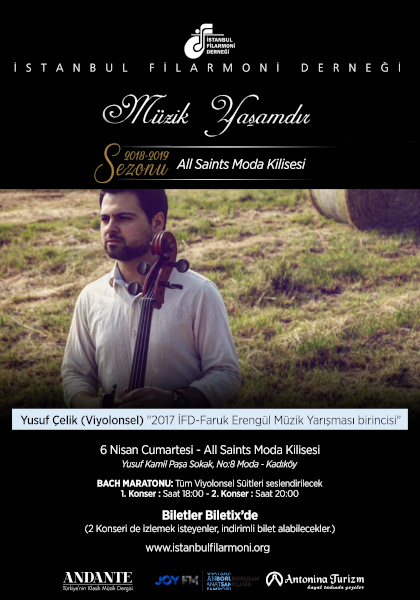 6 Nisan 2019 Bach Maratonu - Yusuf Çelik
program kitapçığı